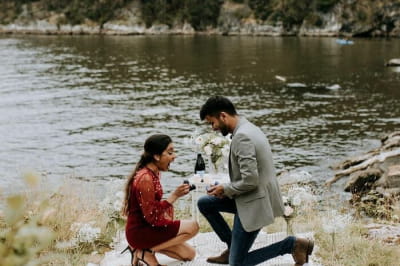 Хлопець і дівчина одночасно освідчилися