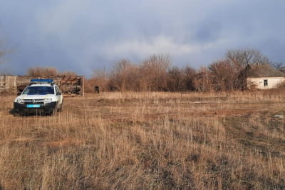 Місце вибуху на Луганщині