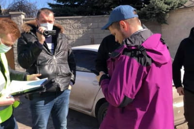 Вручення підозри Сергію Філімонову