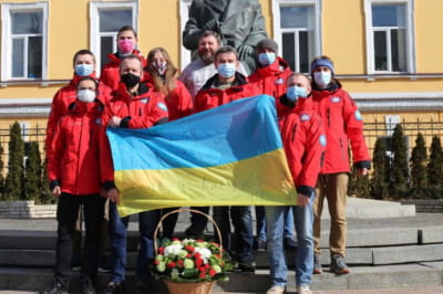 Члены 26-й украинской антарктической экспедиции