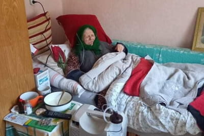 83-річна Ольга Арсеніївна – її не шпиталізували зі словами "місць немає"
