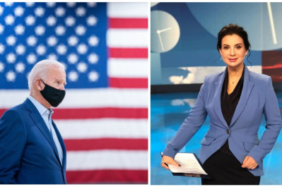 Джо Байден і Катерина Стриженова