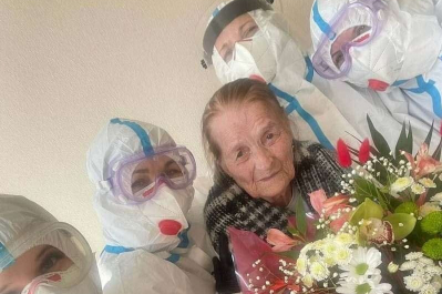 100-летняя Мария Тихоновна