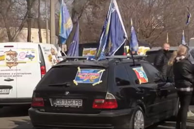 Автопробег предпринимателей в Одессе