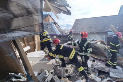 Взрыв газа в Киеве