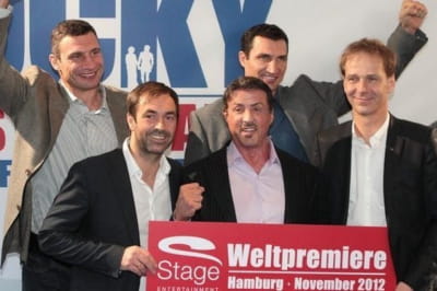 Братья Кличко и Сильвестр Сталлоне