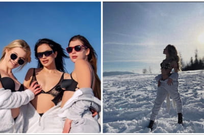 Моделі у Буковелі