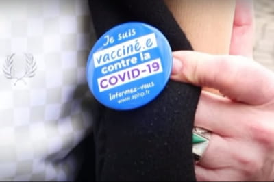 Вакцинированный во Франции