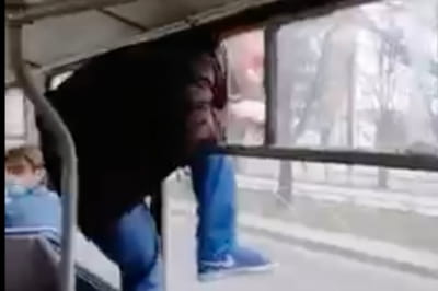 П'яний чоловік виліз у кватирку