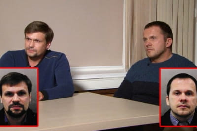 Российские разведчики "Петров" и "Боширов"