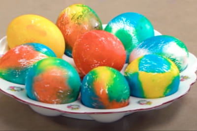 Яйця на Великдень