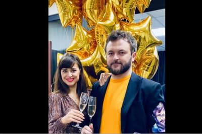 Дзідзьо та його дружина