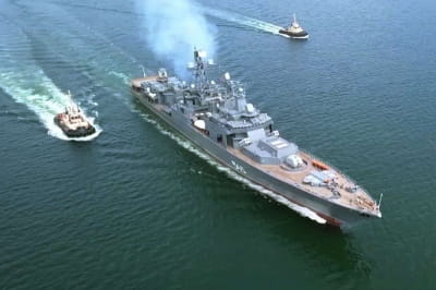Російський фрегат "Маршал Шапошников"