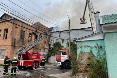 Пожар на Винничине