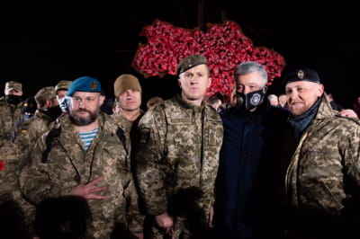 Порошенко и ветераны