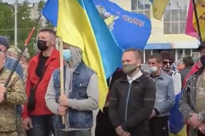 Акція протесту ветеранів АТО