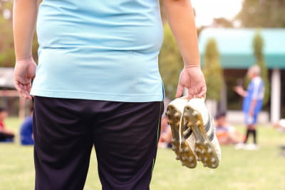 Чоловік з зайвою вагою