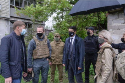 візит на Донеччину 