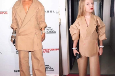 Дівчина копіює образи зірок