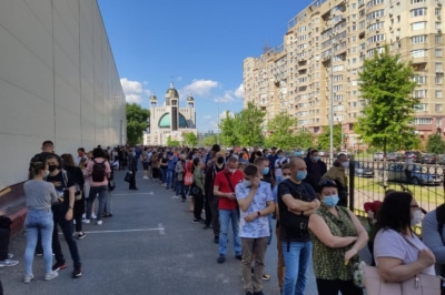 очереди на вакцинацию