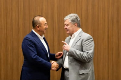 Порошенко и Чавушоглу