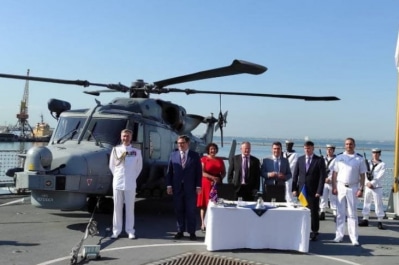 Підписання меморандуму між Британією та Україною