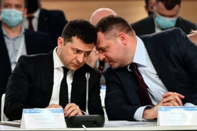 Володимир Зеленський і Андрій Єрмак