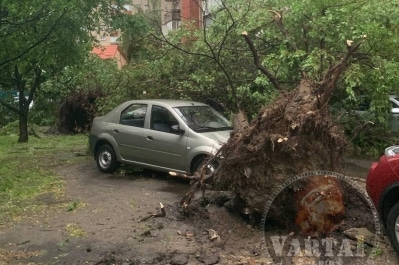 Непогода во Львове