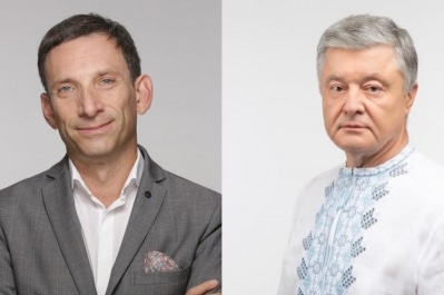 Віталій Портников і Петро Порошенко