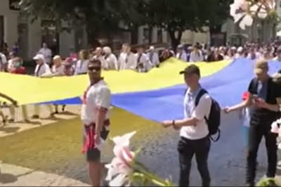 Марш в Одессе