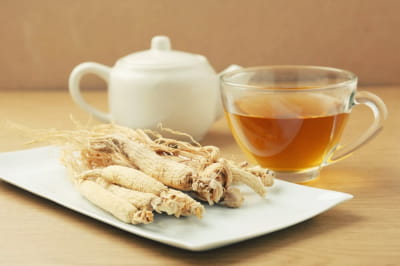 Чай с женьшенем