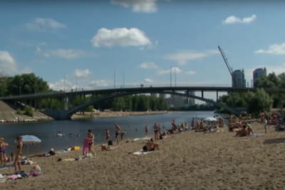 Пляж у Києві