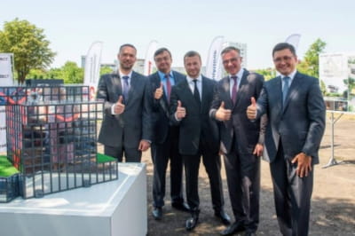 початок будівництва 