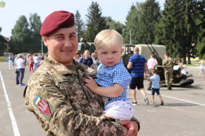 Украинский военный