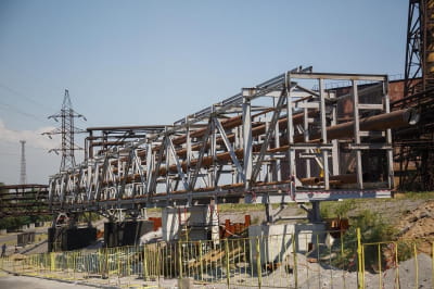 Реконструкція газоочисток конвертерів на "Азовсталі"