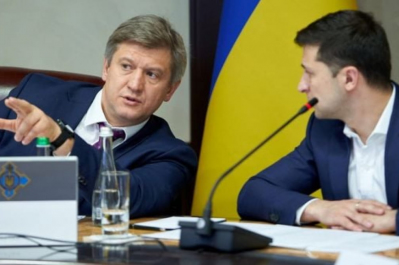 Олександр Данилюк і Володимир Зеленський