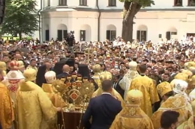 Літургія за участі Варфоломія та Епіфанія