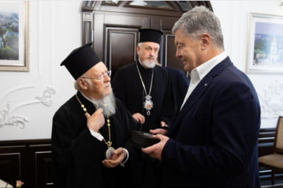 Порошенко і Варфоломій