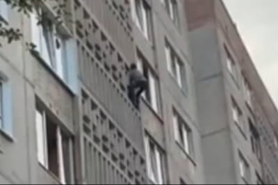 п’яний волинянин за дві хвилини заліз на шостий поверх до коханої