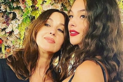 Моника Беллуччи и Дева Кассель