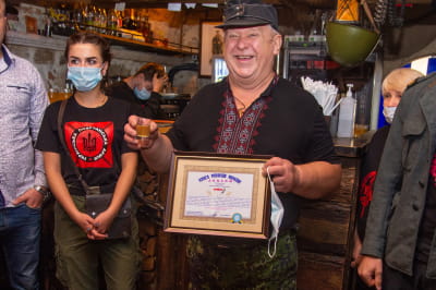 Швейцар львівського ресторану