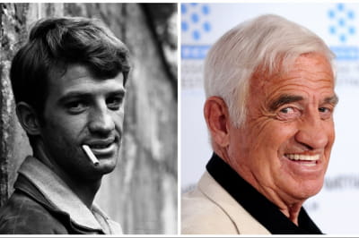 Жан-Поль Бельмондо у різні періоди життя