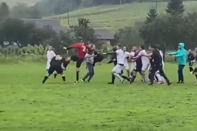 Бійка на футбольному полі
