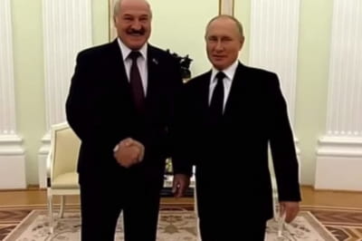 Встреча Путина и Лукашенко