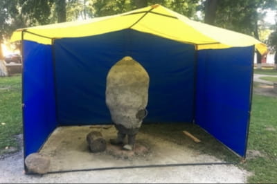 Пам'ятник картоплі в Овруці