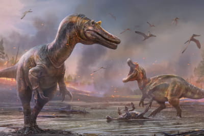 Ceratosuchops inferodios і Riparovenator milnerae 