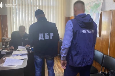 Задержание офицера полиции
