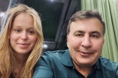Єлизавета Ясько та Міхеіл Саакашвілі