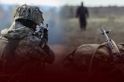 Военнослужащие ВСУ на передовой