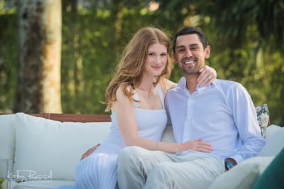 Дженніфер Гейтс з чоловіком